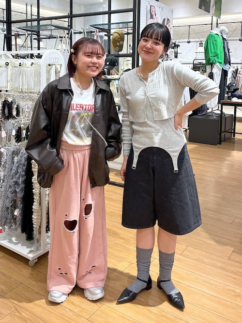 セール】リメイクスウェットワイドパンツ 288665（スウェットパンツ