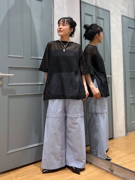 「アイテム（パンプス）」を使った、Tenさん（レディース・163cm・20代）の春コーディネート