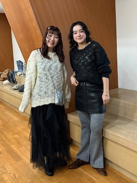 「LOWRYS FARM（ローリーズファーム）のアイテム（パンプス）」を使った、Tenさん（レディース・163cm）の秋コーディネート