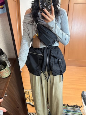 Tenさん（レディース・163cm）の春コーディネート