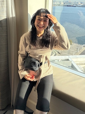 Tenさん（レディース・163cm）の冬コーディネート