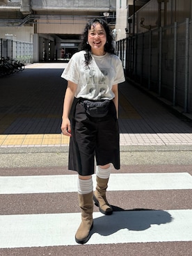 Tenさん（レディース・163cm）の春コーディネート