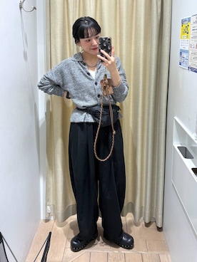 「Me%（ミィパーセント）のアイテム」を使った、Tenさん（レディース・163cm）の春コーディネート