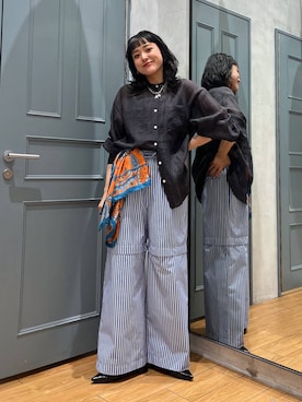 「アイテム（パンプス）」を使った、Tenさん（レディース・163cm・20代）の春コーディネート
