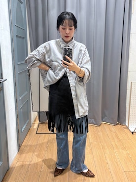 「アイテム（パンプス）」を使った、Tenさん（レディース・163cm・20代）の夏コーディネート
