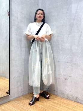 Tenさん（レディース・163cm）の夏コーディネート