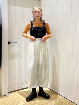 「アイテム（その他トップス）」を使った、Tenさん（レディース・163cm・20代）の夏コーディネート