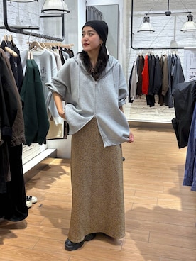 「アイテム（パーカー）」を使った、Tenさん（レディース・163cm・20代）の秋コーディネート