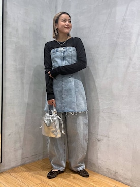 「アイテム（その他トップス）」を使った、Tenさん（レディース・163cm・20代）の冬コーディネート