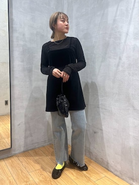 「アイテム（その他トップス）」を使った、Tenさん（レディース・163cm・20代）の冬コーディネート