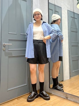 Tenさん（レディース・163cm）の秋コーディネート