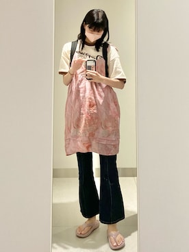「PAGEBOY」｜「アイテム（その他）」を使った、ふみみさん（レディース・170cm）の夏コーディネート