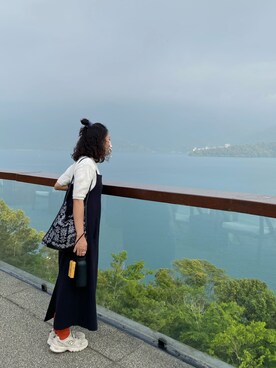 「UNIQLO（ユニクロ）の50色ソックス（消臭機能付き）（ソックス/靴下）」を使った、__r.j.j__さん（レディース・154cm）の春コーディネート