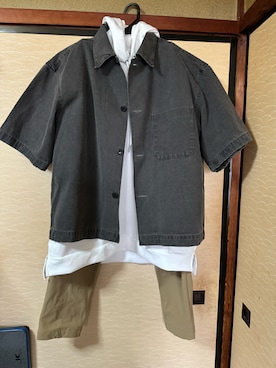 「R.NEWBOLD（アールニューボールド）のアイテム」を使った、softsineさん（メンズ・168cm）の夏コーディネート