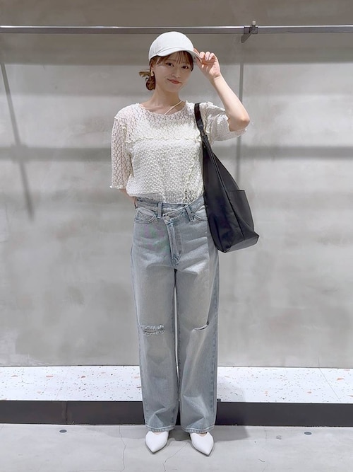 はろーさま専用 セール】CONE／アシメデニムパンツ 252606（デニムパンツ