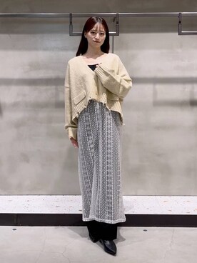 「アイテム（ワンピース/ドレス）」を使った、h a n n aさん（レディース・158cm・20代）の秋コーディネート