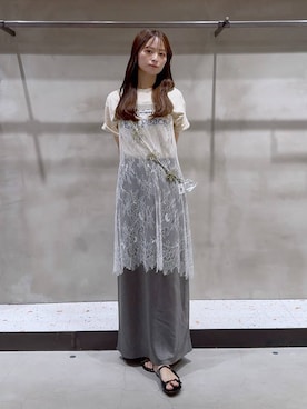 「アイテム（スマホグッズ）」を使った、h a n n aさん（レディース・158cm・20代）の夏コーディネート