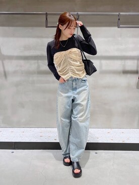 h a n n aさん（レディース・158cm）の夏コーディネート