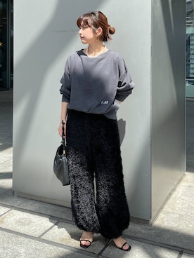 「アイテム（クラッチバッグ）」を使った、cl__izumiさん（レディース・153cm・20代）の夏コーディネート