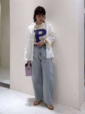 「アイテム（その他シューズ）」を使った、cl__izumiさん（レディース・153cm・20代）の春コーディネート