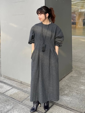 「アイテム（バングル/リストバンド）」を使った、cl__izumiさん（レディース・153cm・20代）の秋コーディネート