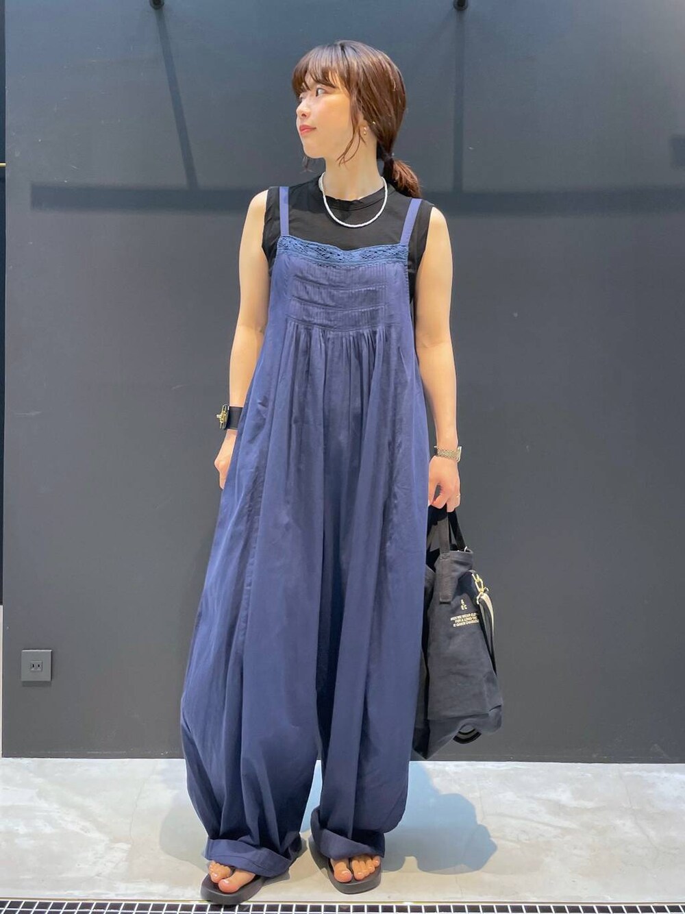 【美品✨】Curensology サテンタックオールインワン Curensology｜サテンタックオールインワン | Rakuten Fashion