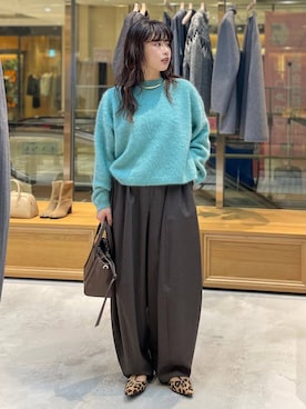 「アイテム（チョーカー）」を使った、cl__izumiさん（レディース・153cm・20代）の秋コーディネート