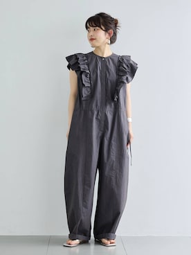 「Curensology（カレンソロジー）のアイテム」を使った、cl__izumiさん（レディース・153cm）の春コーディネート