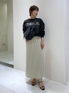 「アイテム（その他シューズ）」を使った、cl__izumiさん（レディース・153cm・20代）の夏コーディネート