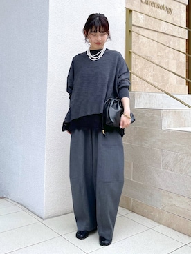 「アイテム（ブレスレット）」を使った、cl__izumiさん（レディース・153cm・20代）の秋コーディネート