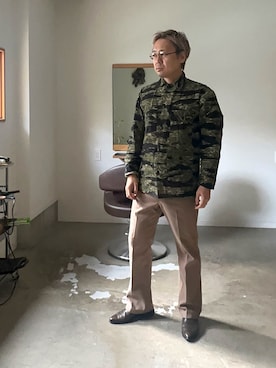 「Stan Ray（スタンレイ）のアイテム」を使った、yeahieyeahさん（メンズ・165cm）の秋コーディネート