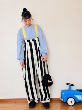 「アイテム（その他シューズ）」を使った、RUKAさん（レディース・170cm）の秋コーディネート