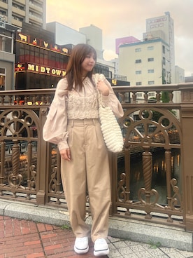 ゆうなさん(レディース・153cm)の春コーディネート