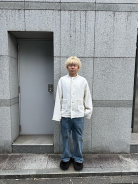 「DANKE SCHON（ダンケシェーン）のアイテム（ジャケット/アウター）」を使った、たいせいさん（メンズ・172cm）の秋コーディネート