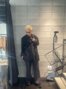 「WHITELAND（ホワイトランド）のアイテム（バッグ）」を使った、たいせいさん（メンズ・172cm）の冬コーディネート