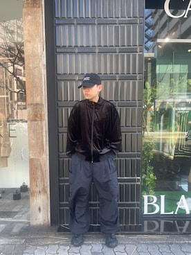 「WHITELAND（ホワイトランド）のアイテム（ブルゾン）」を使った、たいせいさん（メンズ・172cm）の冬コーディネート