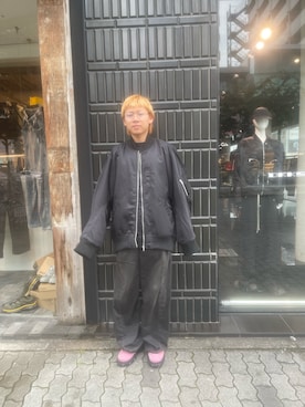 「WHITELAND（ホワイトランド）のアイテム（ジャケット/アウター）」を使った、たいせいさん（メンズ・172cm）の秋コーディネート