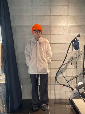 「DANKE SCHON（ダンケシェーン）のアイテム（その他アウター）」を使った、たいせいさん（メンズ・172cm）の冬コーディネート