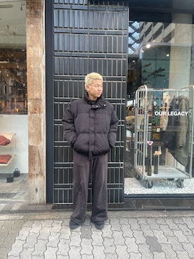 「新星WEARISTAにエントリー」｜「アイテム（その他アウター）」を使った、たいせいさん（メンズ・172cm）の冬コーディネート