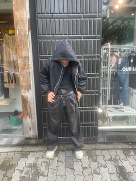 「DANKE SCHON（ダンケシェーン）のアイテム（MA-1）」を使った、たいせいさん（メンズ・172cm）の秋コーディネート