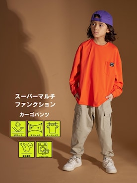 「ペアマノンストリート」｜PAIRMANON STREETさん（キッズ・123cm）の秋コーディネート
