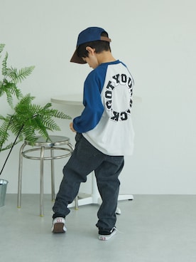 PAIRMANON STREETさん（キッズ・120cm）の秋コーディネート