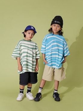PAIRMANON STREETさん（キッズ・123cm）の夏コーディネート