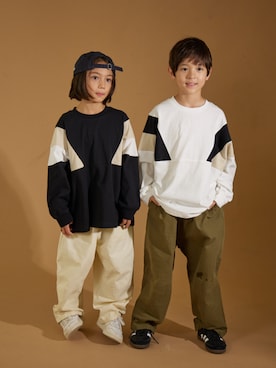 「ペアマノンストリート」｜PAIRMANON STREETさん（キッズ・125cm）の秋コーディネート