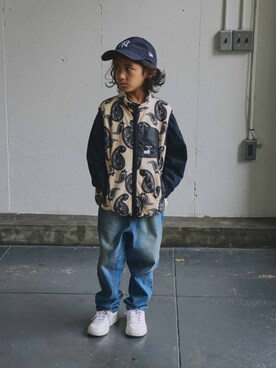 PAIRMANON STREETさん（キッズ・120cm）の秋コーディネート
