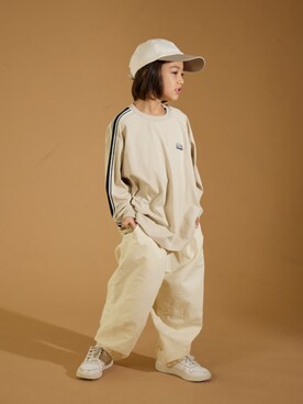 「ペアマノンストリート」｜PAIRMANON STREETさん（キッズ・110cm）の秋コーディネート