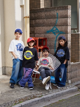 PAIRMANON STREETさん（キッズ・130cm）の夏コーディネート