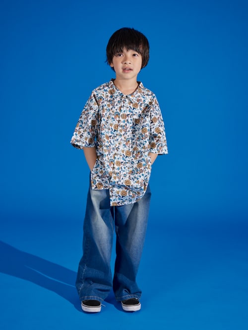 KID BLUE 小花柄半袖パジャマ Mサイズ KID BLUE OFFICIAL ONLINE STORE