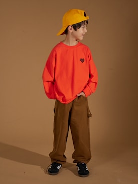 「ペアマノンストリート」｜PAIRMANON STREETさん（キッズ・125cm）の秋コーディネート