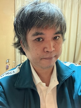 「アイテム（ジャージ）」を使った、貴さん先生さん（メンズ・176cm）の秋コーディネート